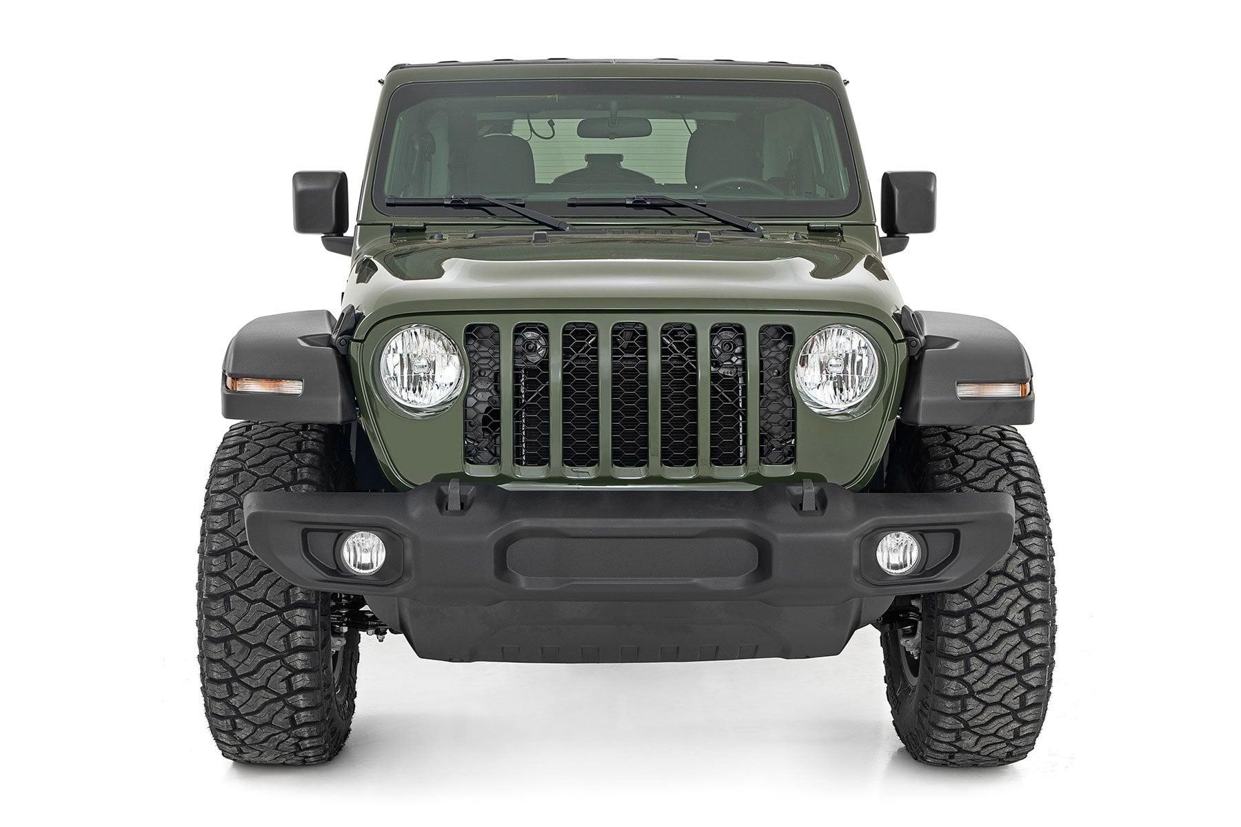 Rough Country 3.5 Inch Lift Kit C/A Drop Front D/S M1R Jeep Wrangler JL 4WD (24-26) (2024-2026 Wrangler) - 94144