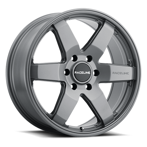 Raceline Wheels Aluminum Wheels 20x9 Addict 942GS Greystone Gray Multi Spoke -12 Offset 6 on 139.7 Bolt Pattern 106.1 Bore Raceline - 942GS-29060-12