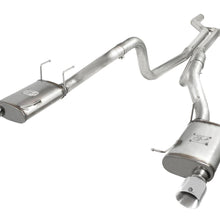 AFE MACH Force-Xp 3 IN 409 Stainless Steel Cat-Back Exhaust System w/Polished Tip (2011-2014 Mustang) - 49-43049-P