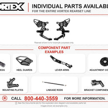 Vortex Racing Rear Set - Black