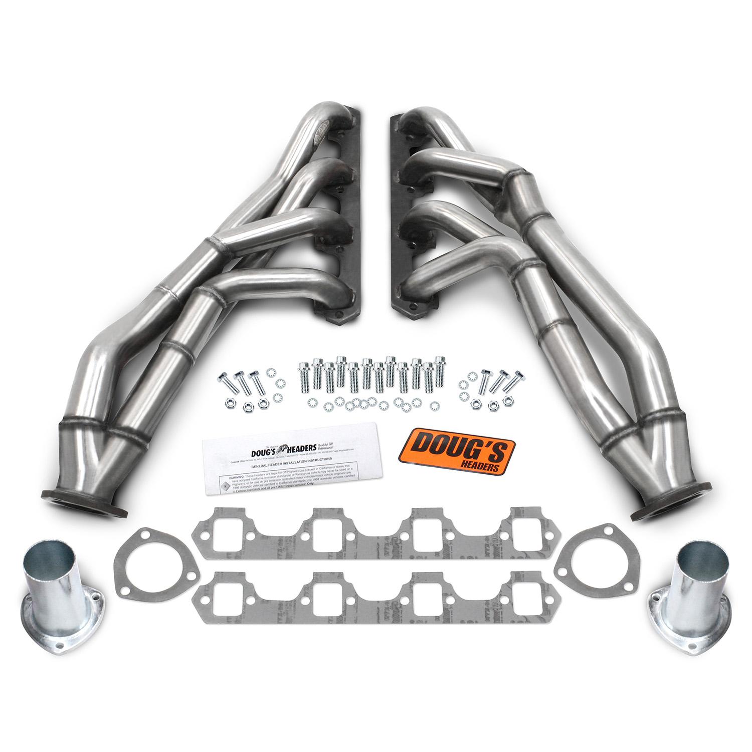 Doug's 65-70 Mustang SBF Tri Y Stainless (1964-1970 Mustang , Cougar) - D690YA-SS