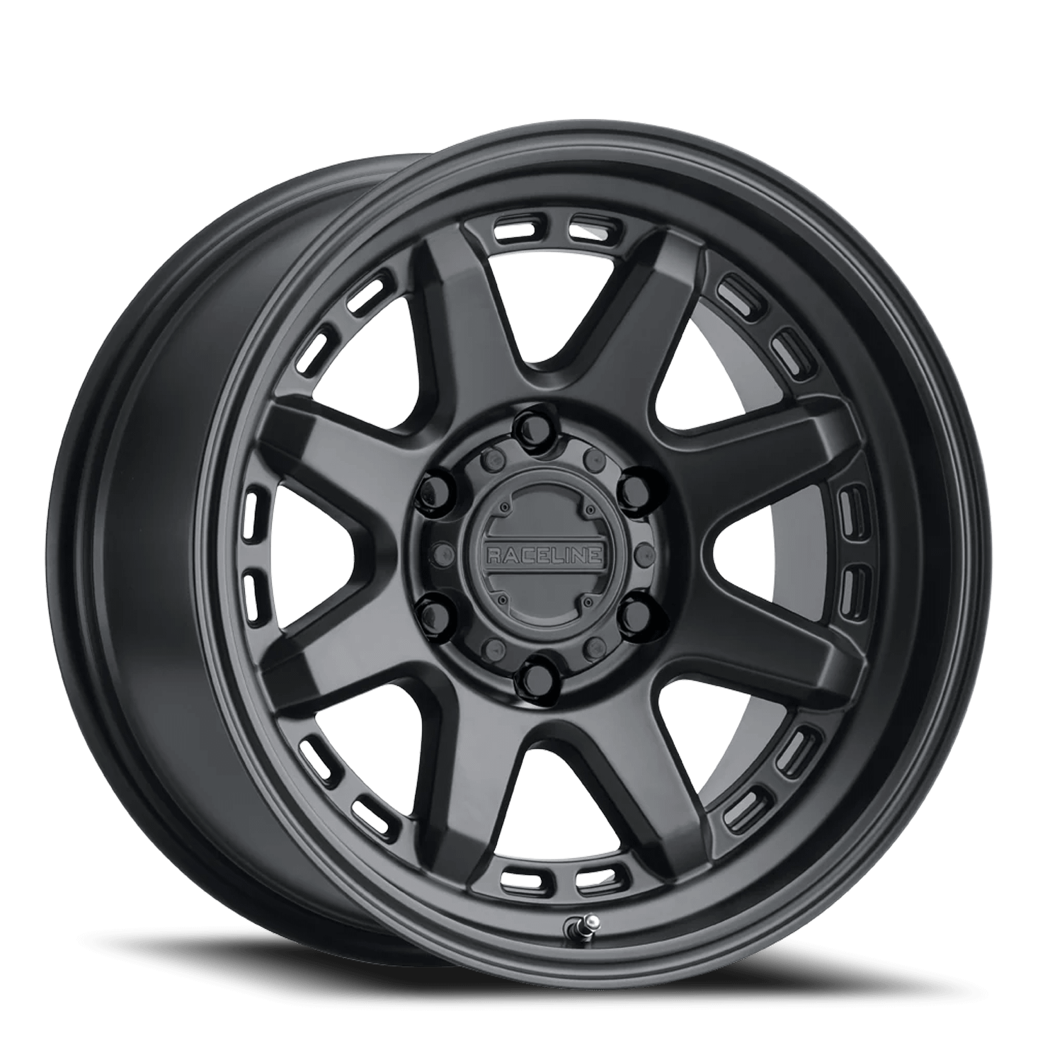Raceline Wheels Aluminum Wheels 20x9 Scout 947B Satin Black 0 Offset 6 on 139.7 Bolt Pattern 106.1 Bore Raceline - 947B-29060-00