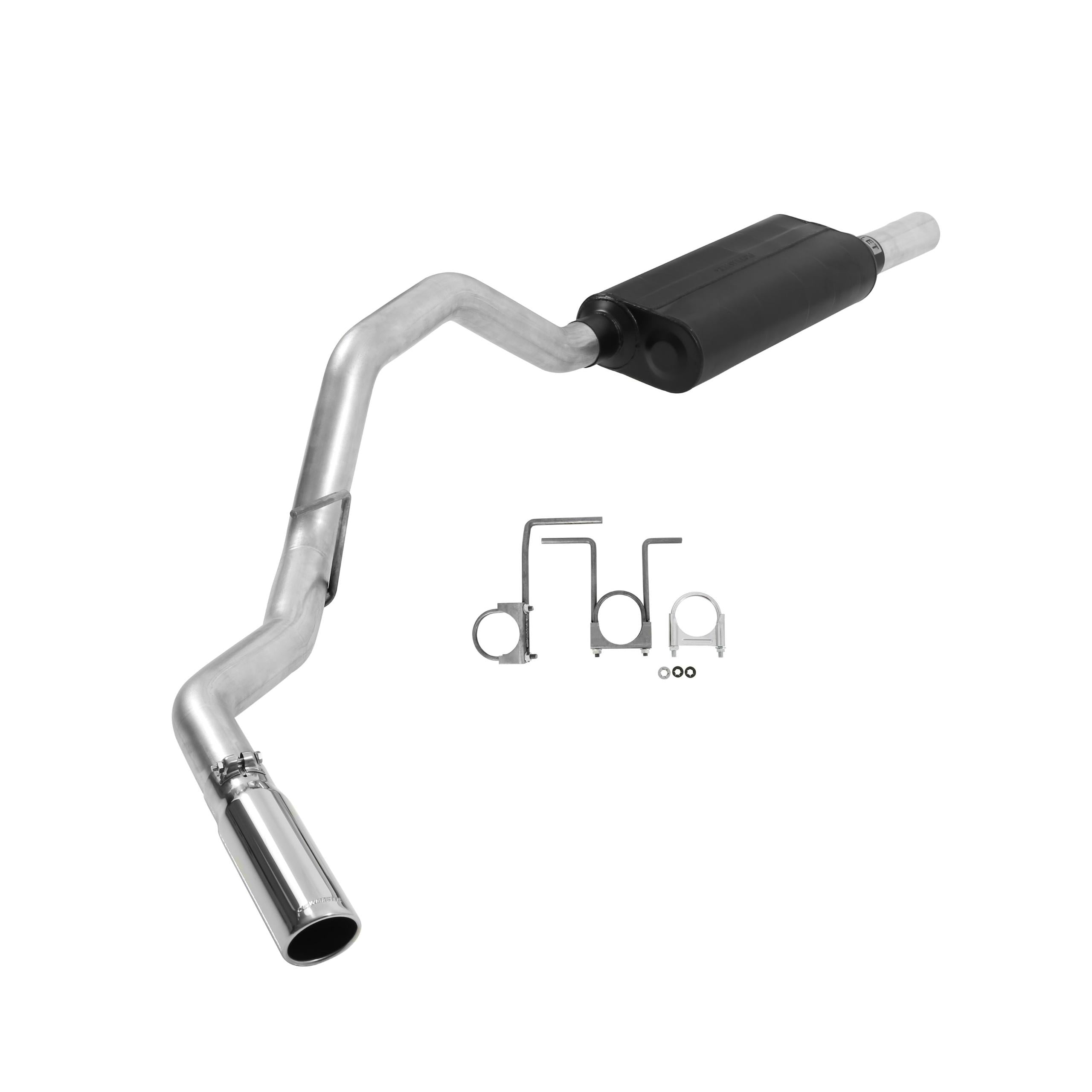 Flowmaster Cat-back System - Single Side Exit - Force II - Mild Sound