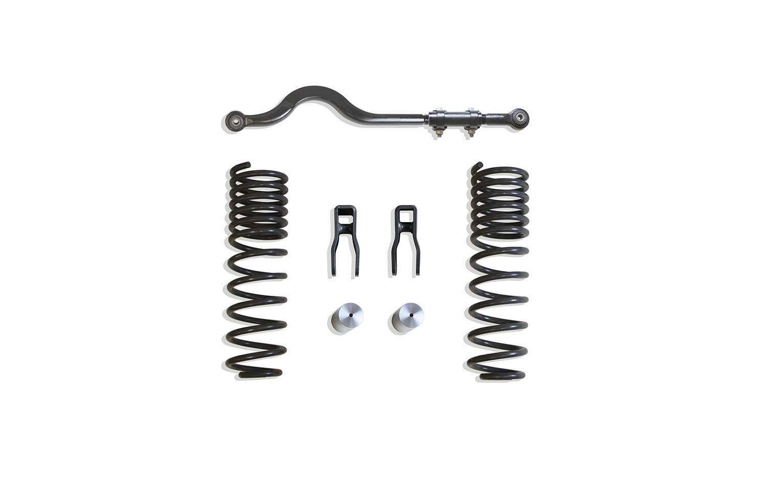 MaxTrac 2020-2024 JEEP GLADIATOR MOJAVE FRONT COILS, TRAC BAR, F. SHOCK EXT & MISC. BRACKETS - 3" LIFT HEIGHT (BOX 1 OF 2) - 949931M-1