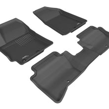 3D MAXpider 2014-2017 Kia Rio/Rio5 Kagu 1st & 2nd Row Floormats - Black