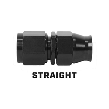 Aeromotive Hose End, Ptfe, Black Anodized, Fitting Angle: Straight - 15350