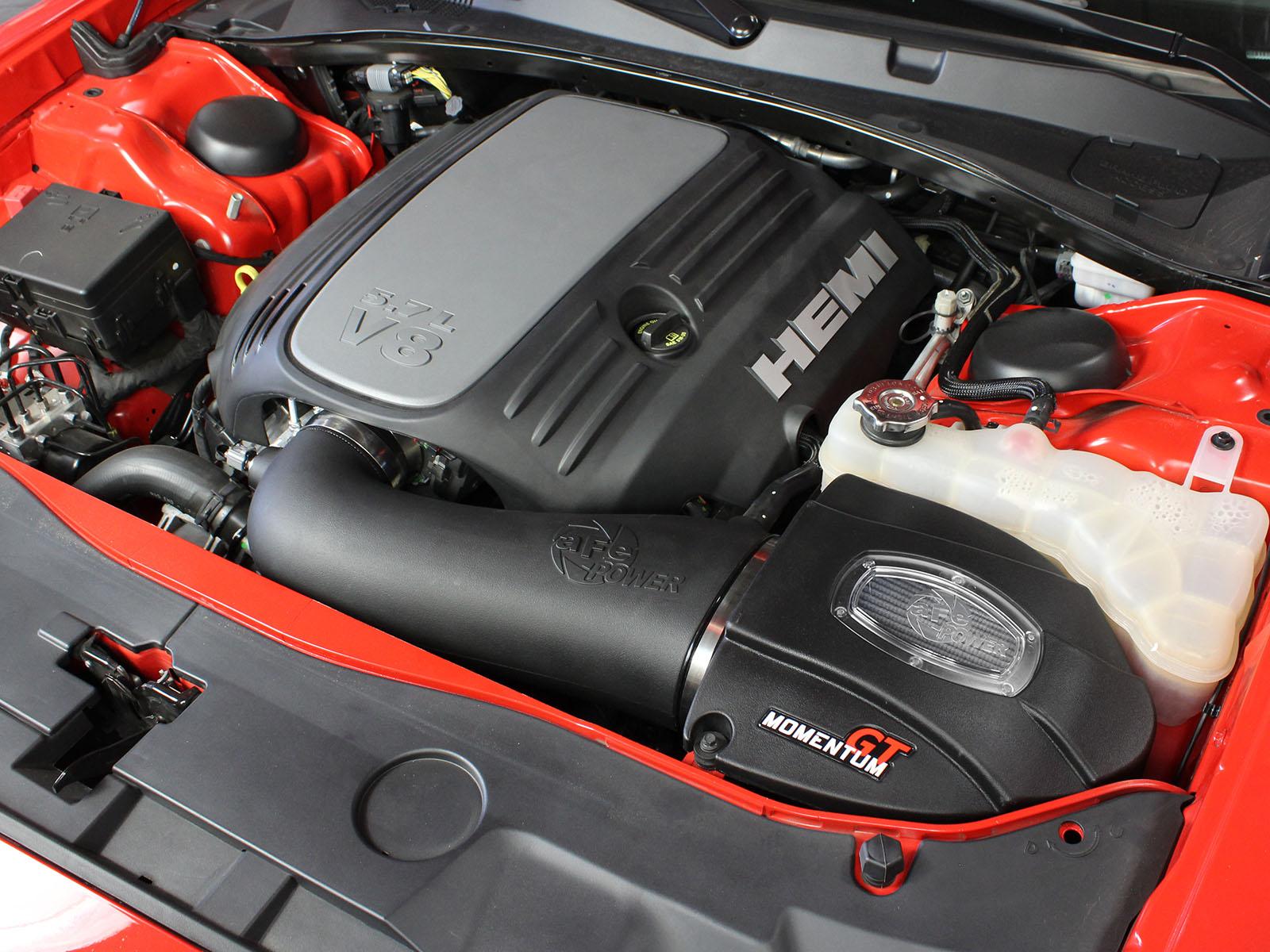 AFE Momentum GT Cold Air Intake System w/ Pro DRY S Media (2011-2021 300, 300, Challenger, Charger) - 51-72202