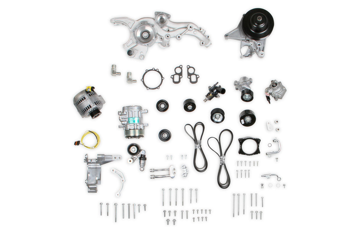 Holley Dress Up Accessory Brackets - 20-221BK