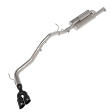 aFe Vulcan Series 2-1/2 IN to 3 IN 304 Stainless Steel Cat-Back Exhaust System w/ Black Tip
 (2024+ Ranger) - 49-33148-B