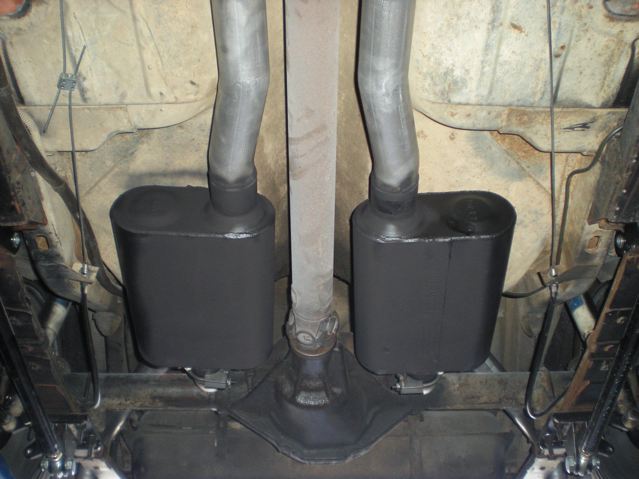 Flowmaster Header-back System - Dual Side Exit - American Thunder - Aggressive Sound