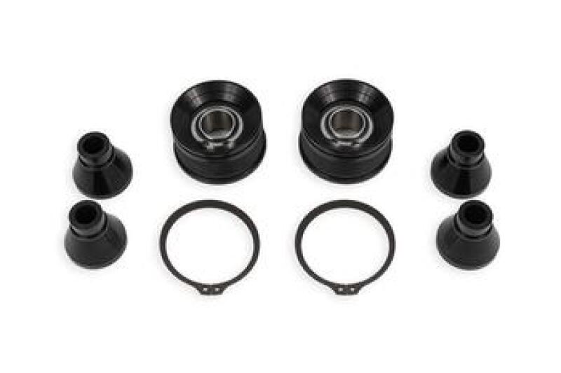 BMR Fabrication Bearing kit, front, radius rod Black Anodized (2024-2025 S650 Mustang) - CBK772