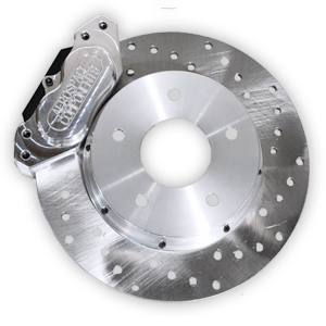 Aerospace Components 4 Piston Rear Drag Race Brake Kit (2005-2014 Mustang) - AC-550