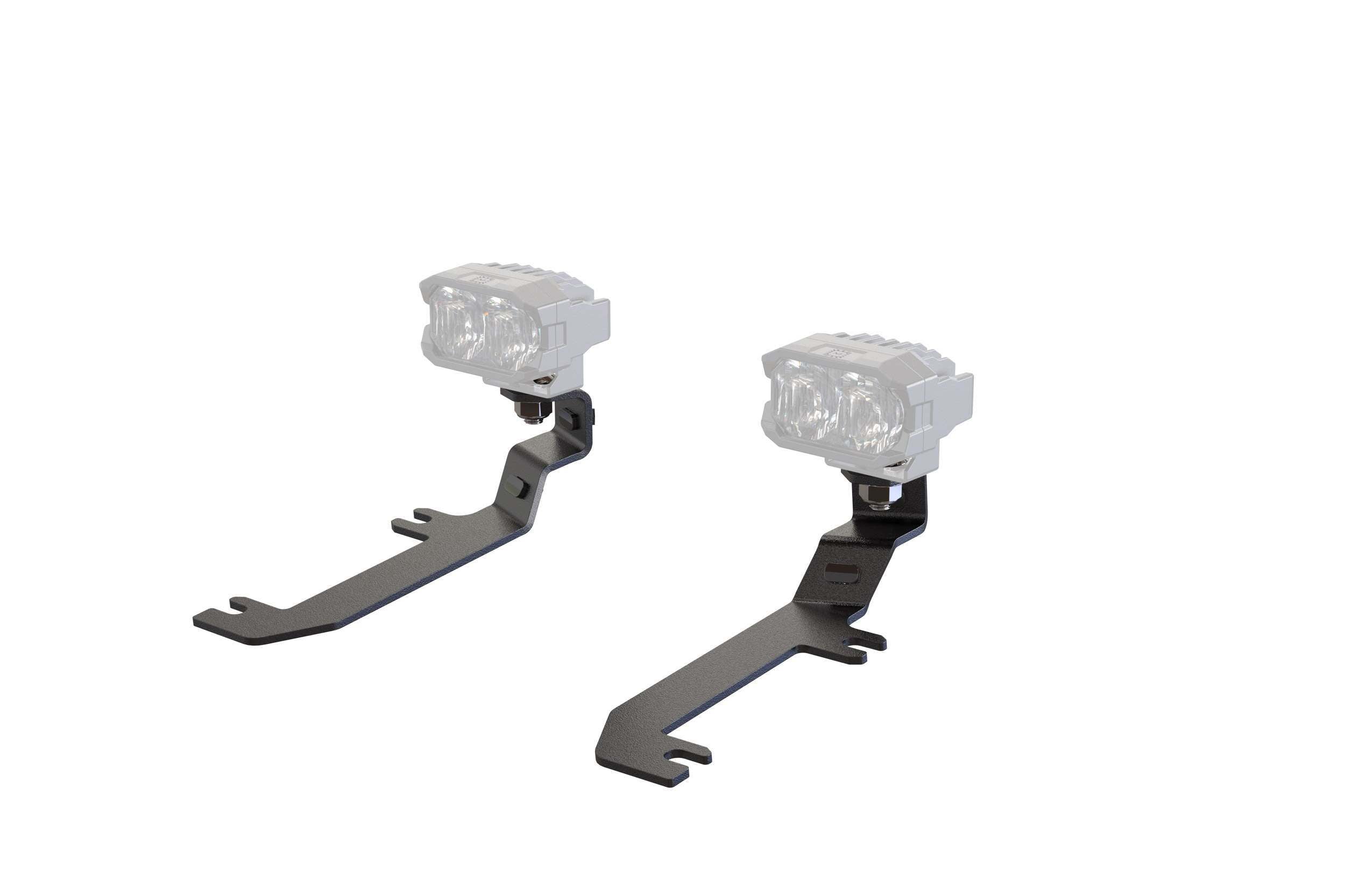 Morimoto Ditch Light Brackets: Silverado HD (20+ / Set) - BAF073