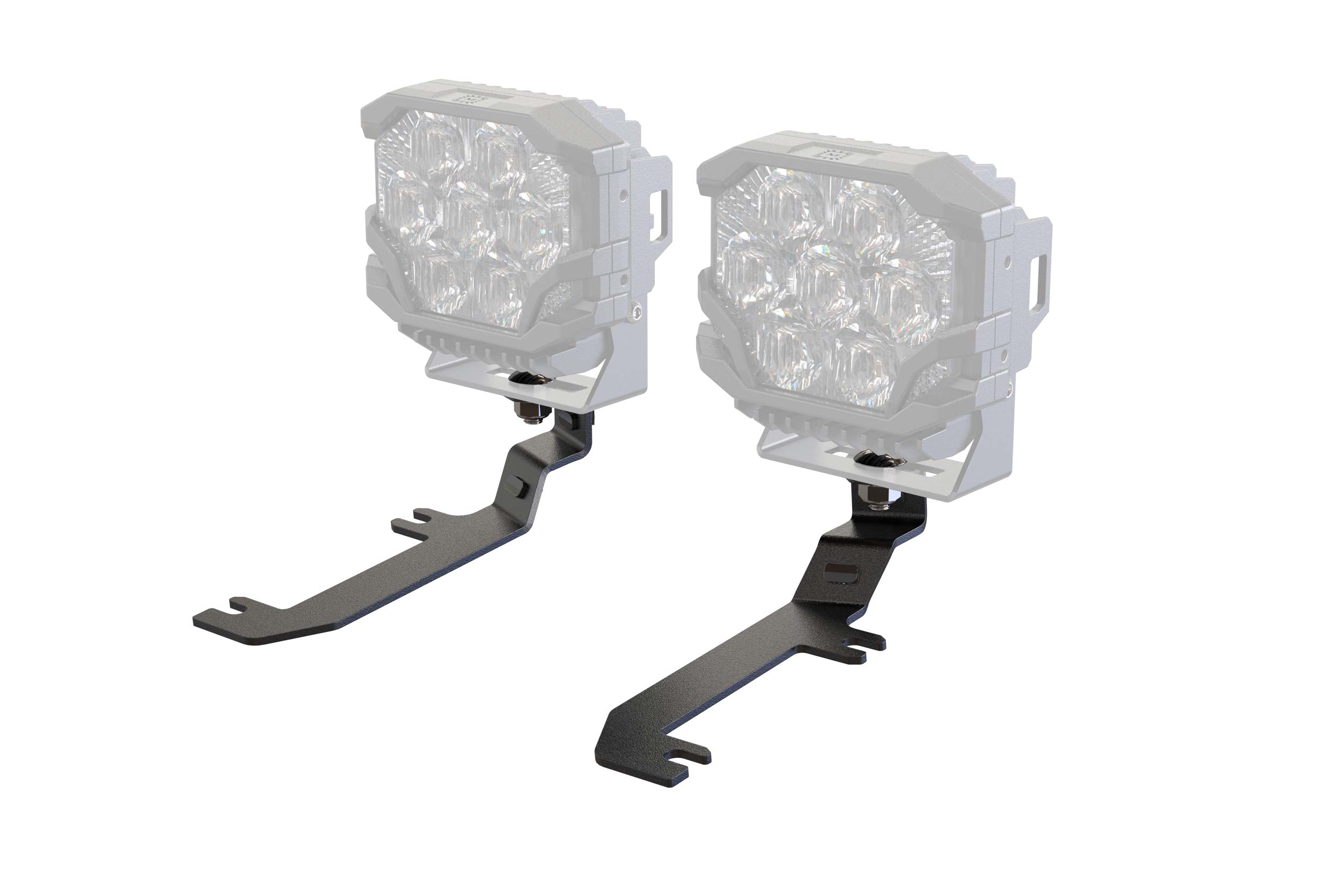 Morimoto Ditch Light Brackets: Silverado HD (20+ / Set) - BAF073