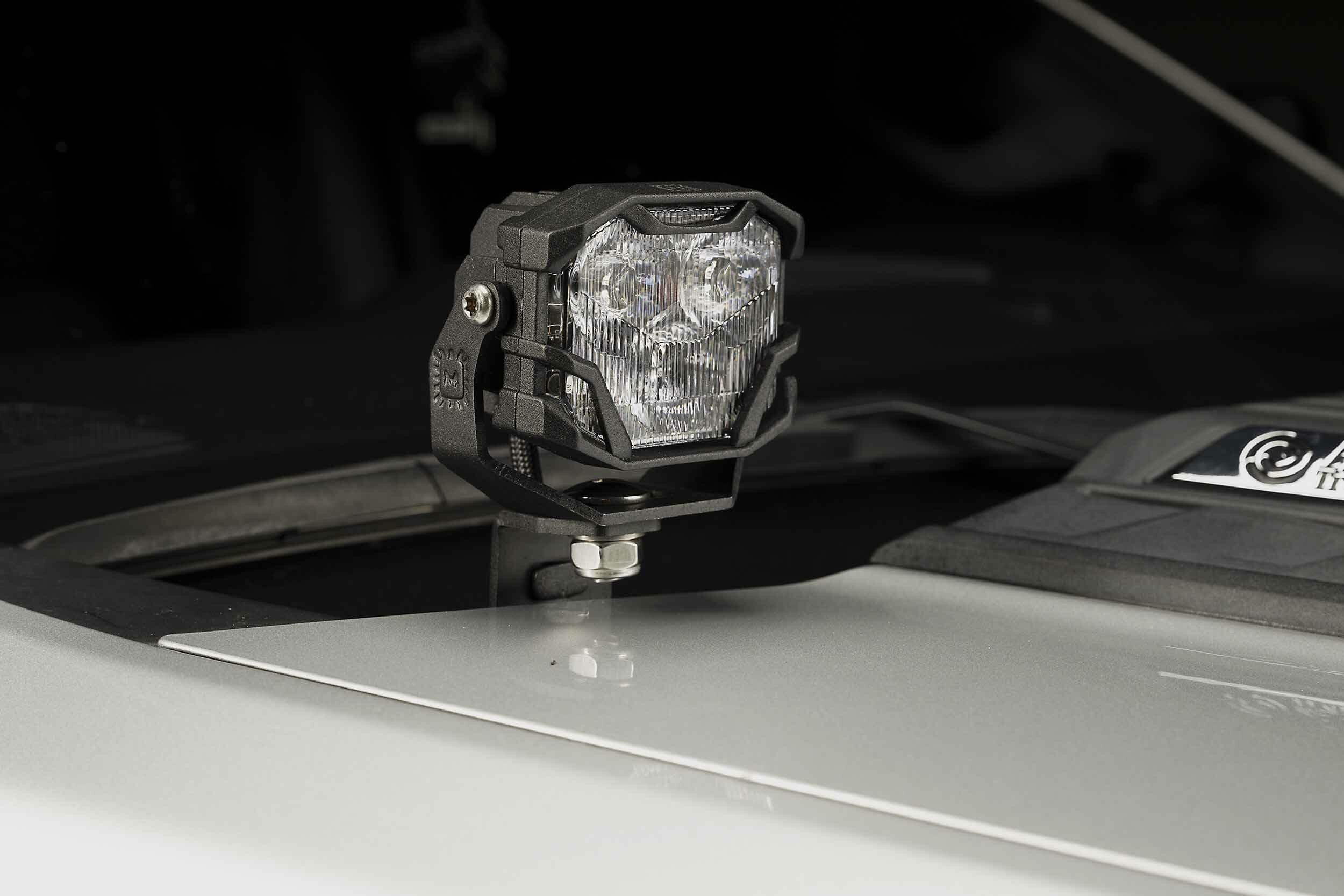 Morimoto Ditch Light Brackets: Silverado HD (20+ / Set) - BAF073