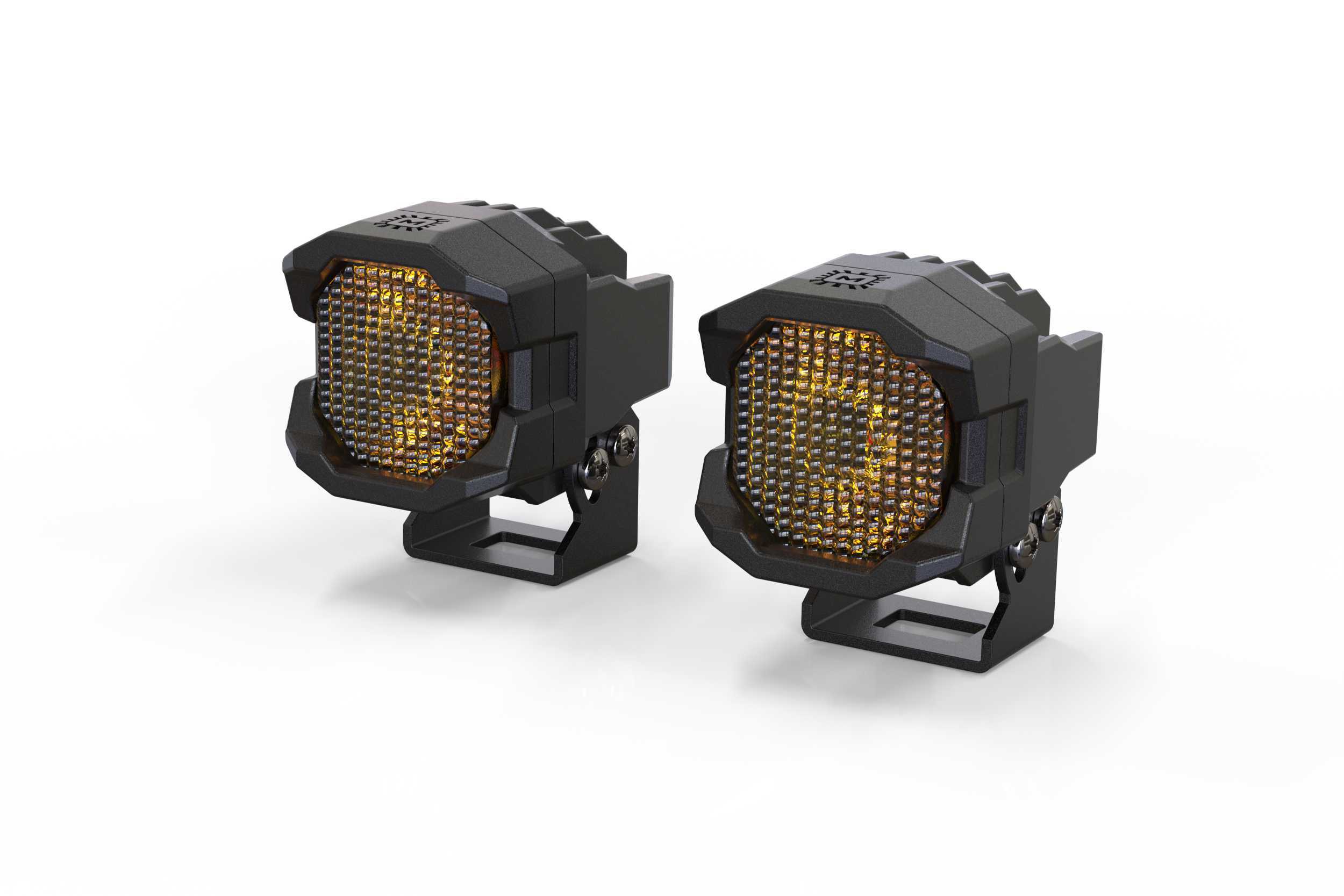 Morimoto 1Banger HXB LED Pod (Flood / Yellow)(Pair) - BAF093