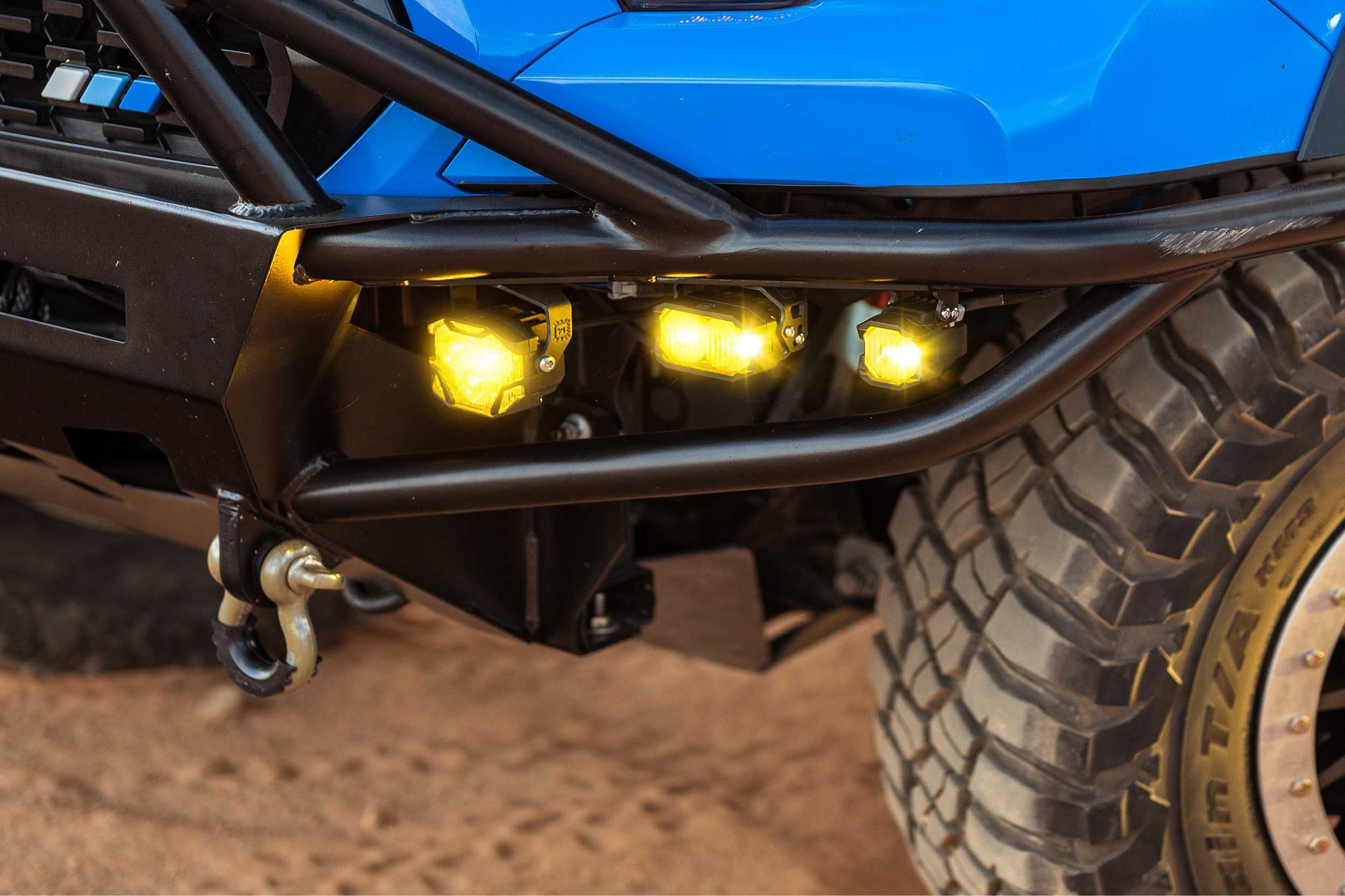 Morimoto 1Banger HXB LED Pod (Flood / Yellow)(Pair) - BAF093