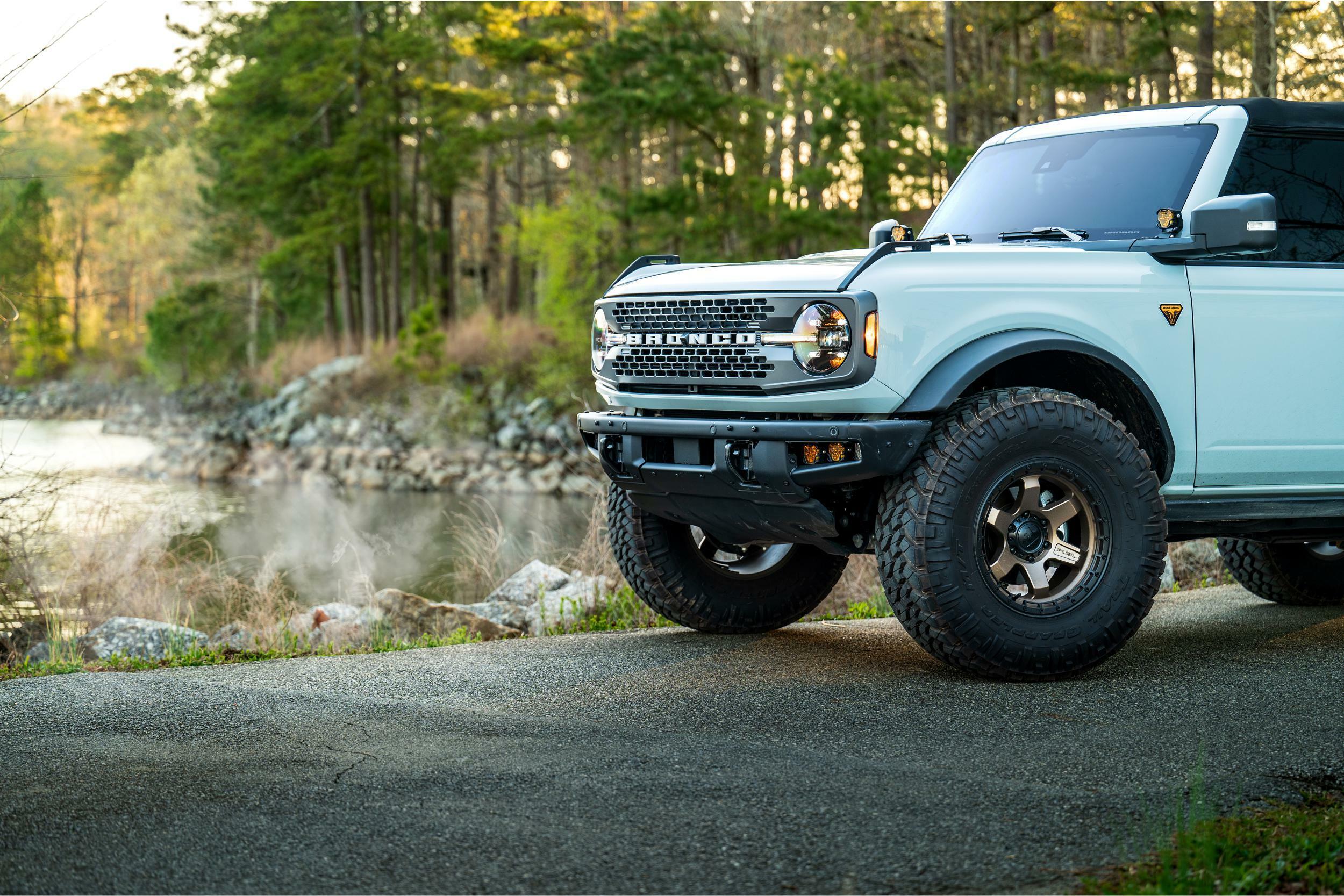 Morimoto 4Banger Fog Brackets: Type Triple (2021-2025 Ford Bronco) - BAF069