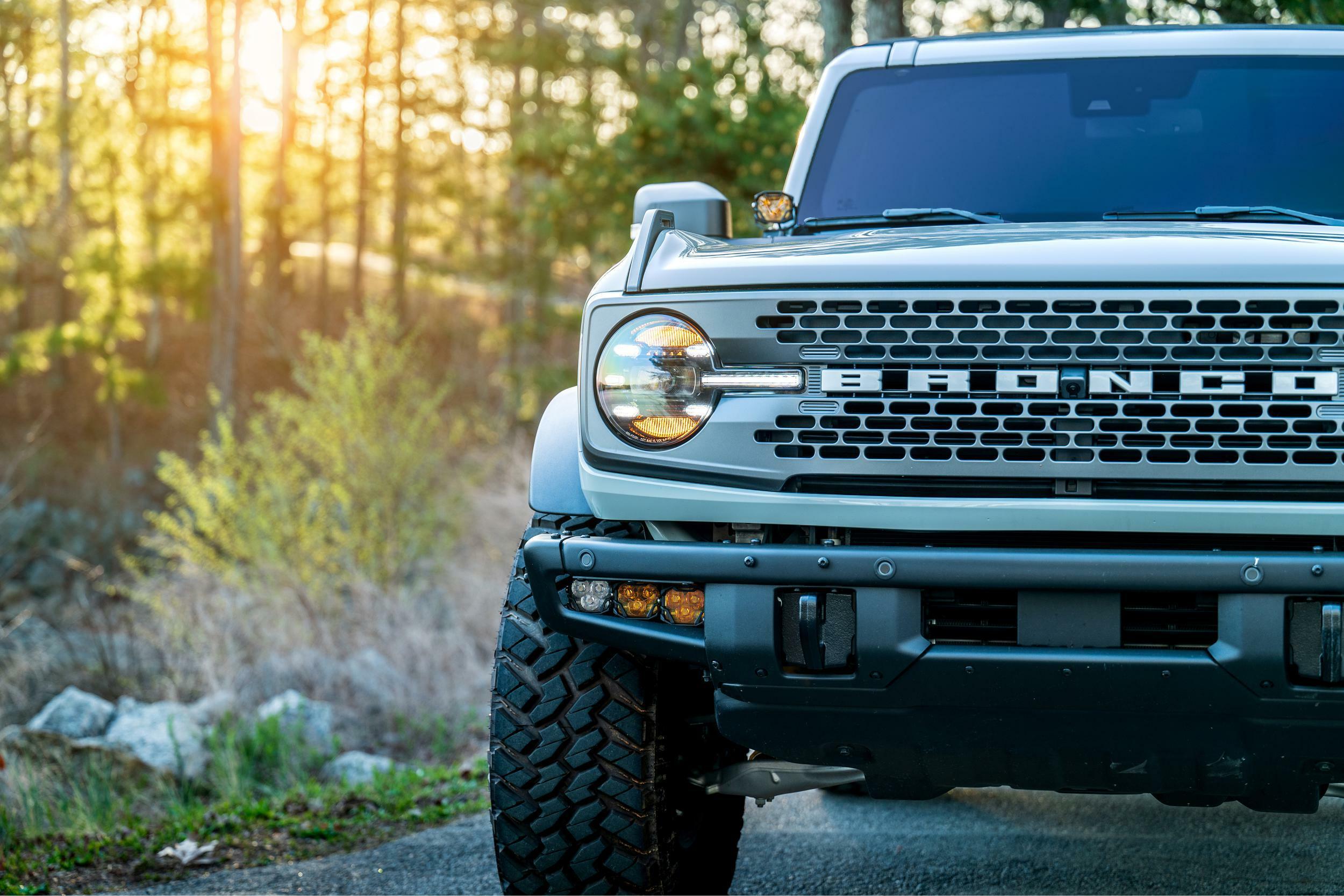 Morimoto 4Banger Fog Brackets: Type Triple (2021-2025 Ford Bronco) - BAF069