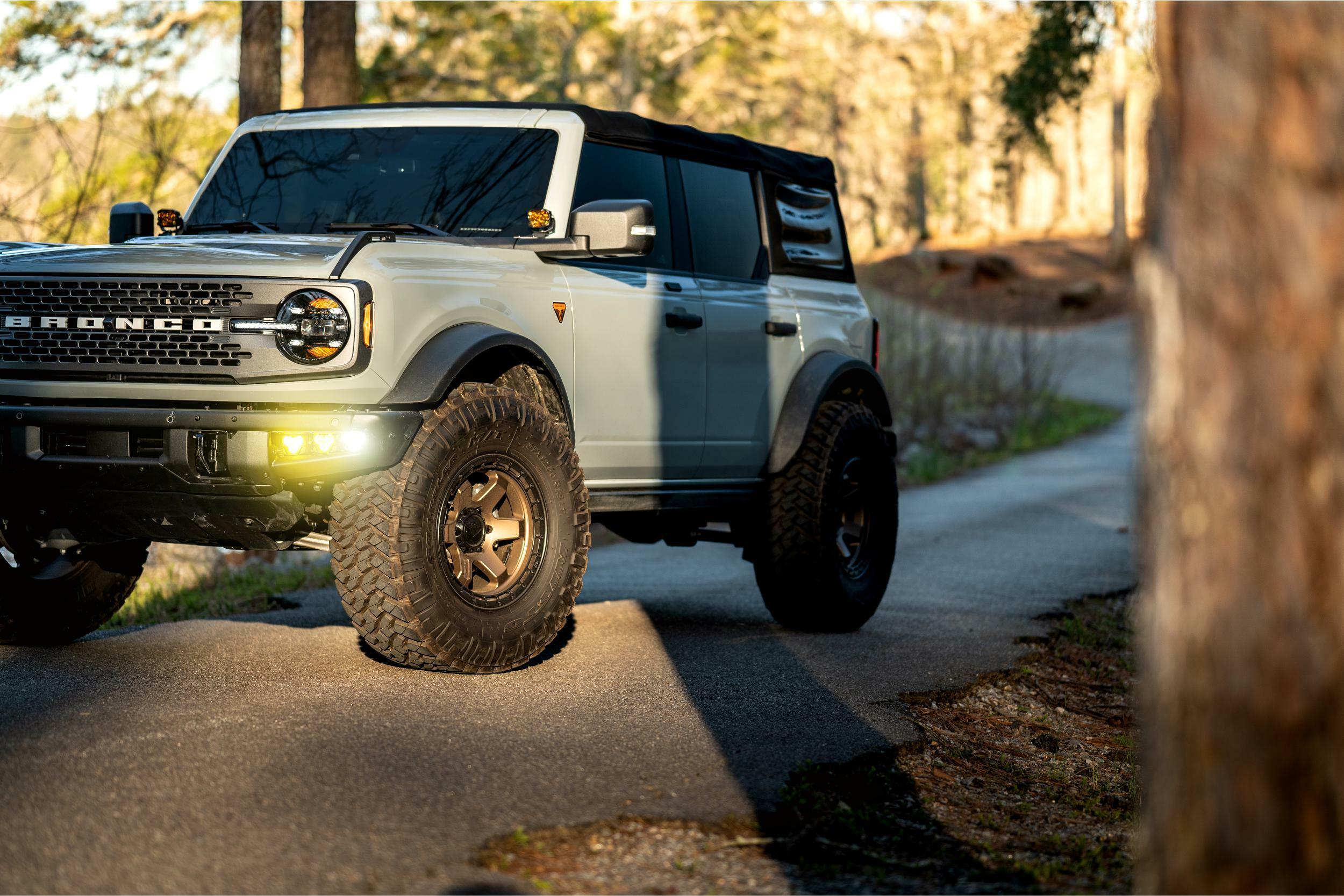 Morimoto 4Banger Fog Brackets: Type Triple (2021-2025 Ford Bronco) - BAF069