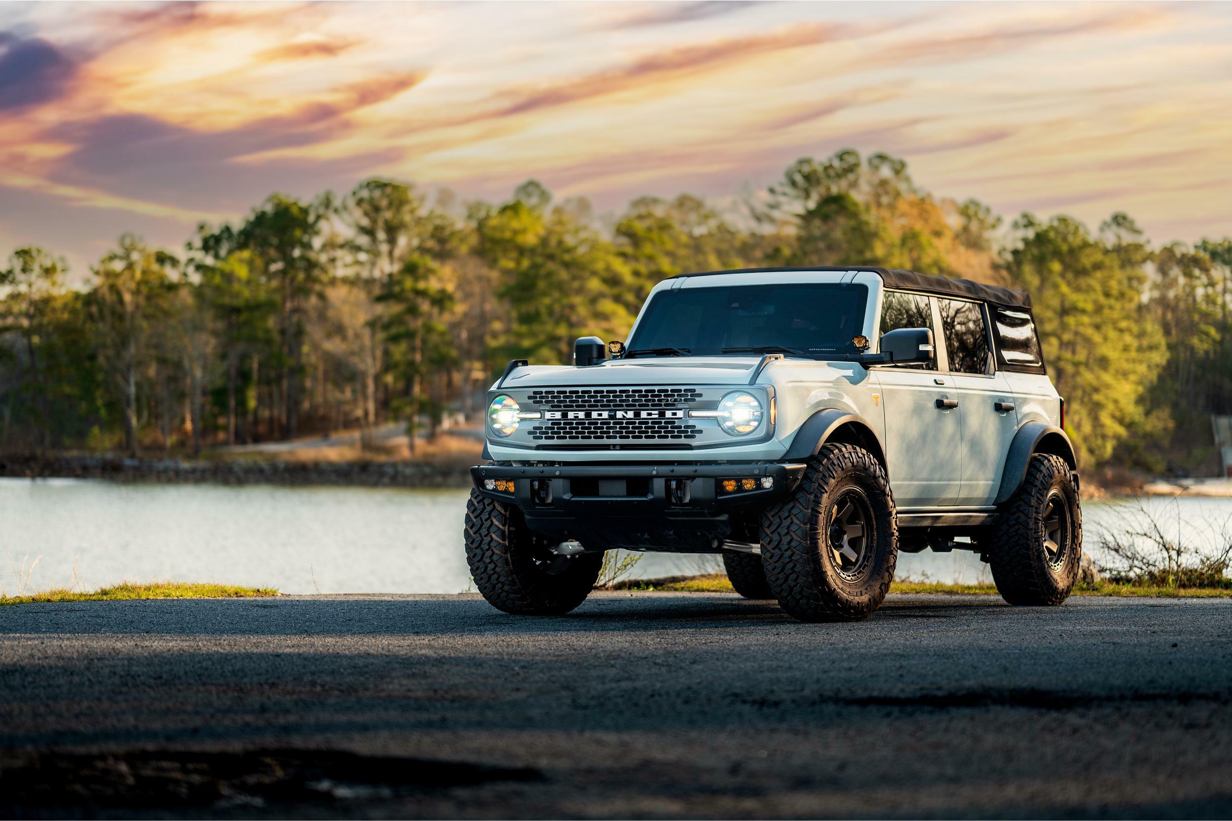 Morimoto 4Banger Fog Brackets: Type Triple (2021-2025 Ford Bronco) - BAF069
