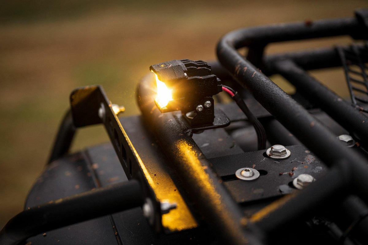 Morimoto 1Banger HXB LED Pod (Wide / Yellow)(Pair) - BAF101