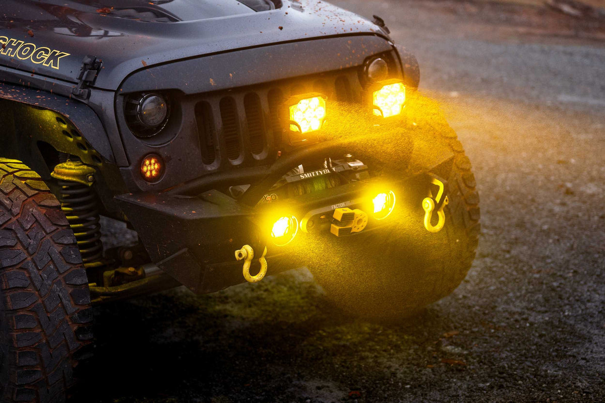 Morimoto BigBanger HXB LED Pod (Amber DRL / Spot / Yellow)(Each) - BAF123