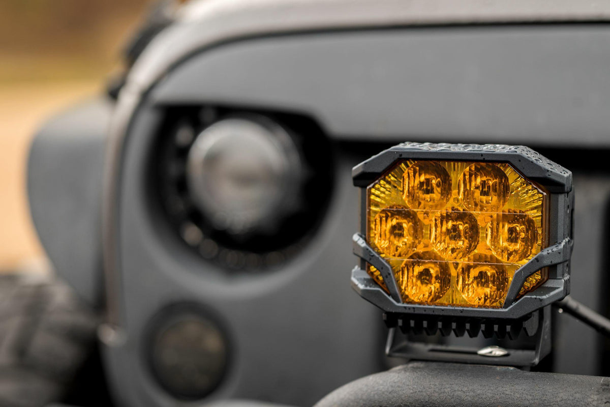 Morimoto BigBanger NCS LED Pod (Amber DRL / Spot / Yellow)(Each) - BAF119