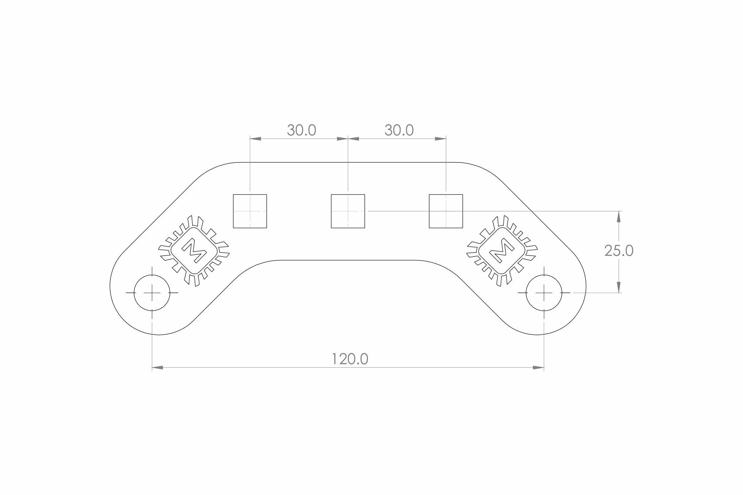 Morimoto Double Pod Adapters (Set) - BAF056