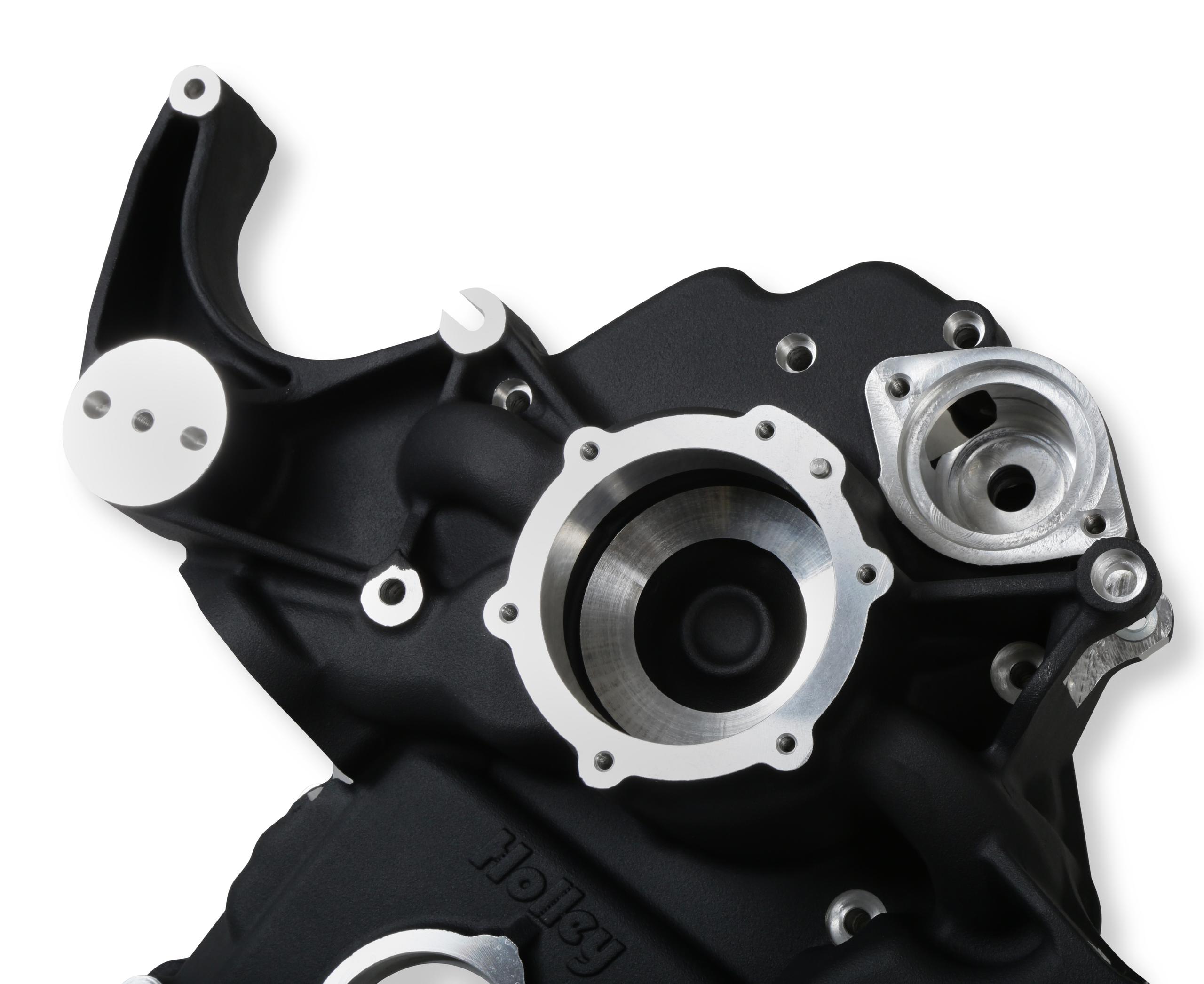Holley Mid-Mount Complete Accessory System - 20-291BK