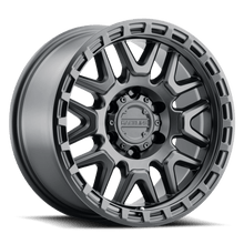 Raceline Wheels Aluminum Wheels 18x9 Krank 953B Satin Black -12 Offset 8 on 165.1 Bolt Pattern 125.2 Bore Raceline - 953B-89080-12