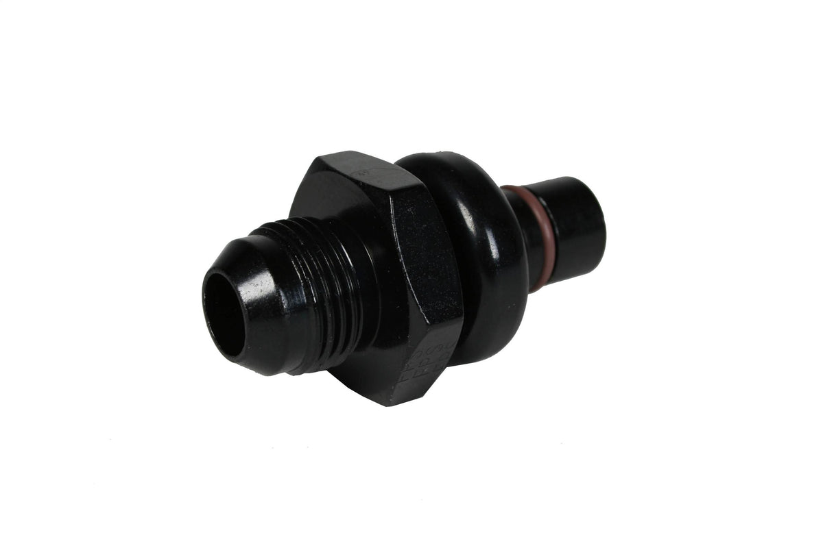 Aeromotive Ford 1/2' Male Spring-Lock To An-08 Feed Line Adapter - 15125