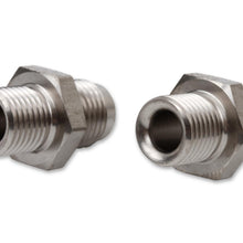 Earls Transmission Oil Cooler An To Npsm Adapter - Size: -6An Male To 1/4-18 Npsm Male W/Crush Washers - Nickel Plated Steel - 2 Pc. - Fits Most Th350/Th400/700R4/4L60 Transmission - - 940006ERL