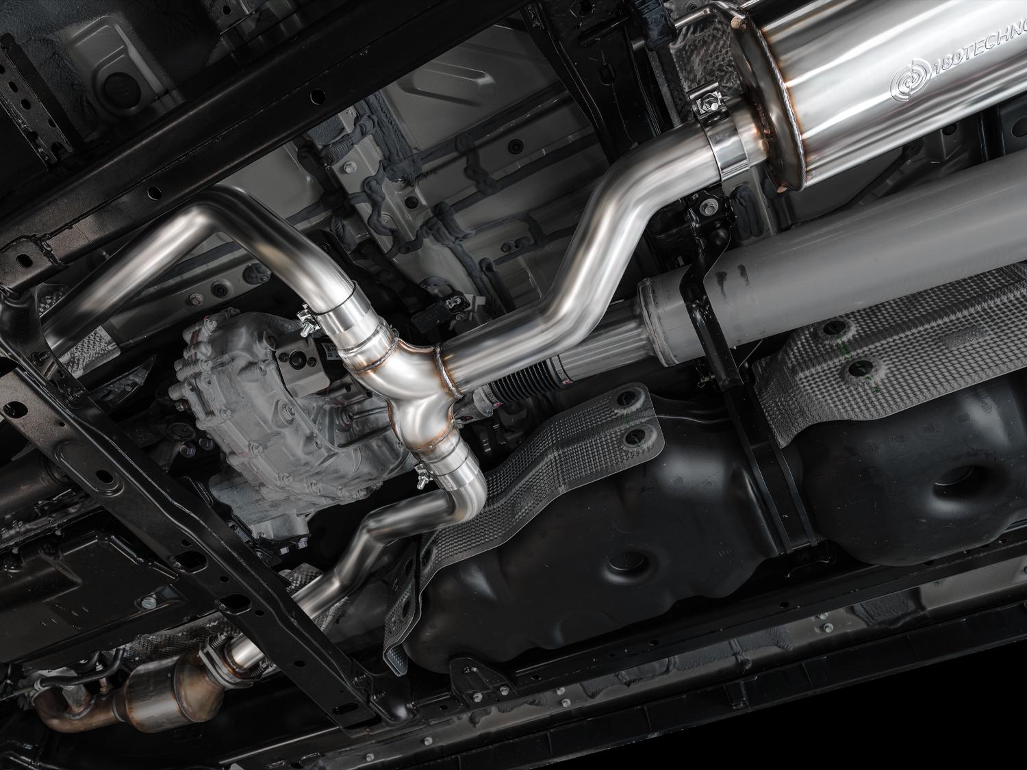 AWE 0FG Exhaust for 3rd Gen Toyota Tundra - BashGuard™ Only - 3015-28063