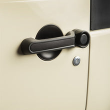 Rugged Ridge Elite Door Handle Inserts Black; 07-18 Jeep Wrangler Jku 4 Door - 13311.43