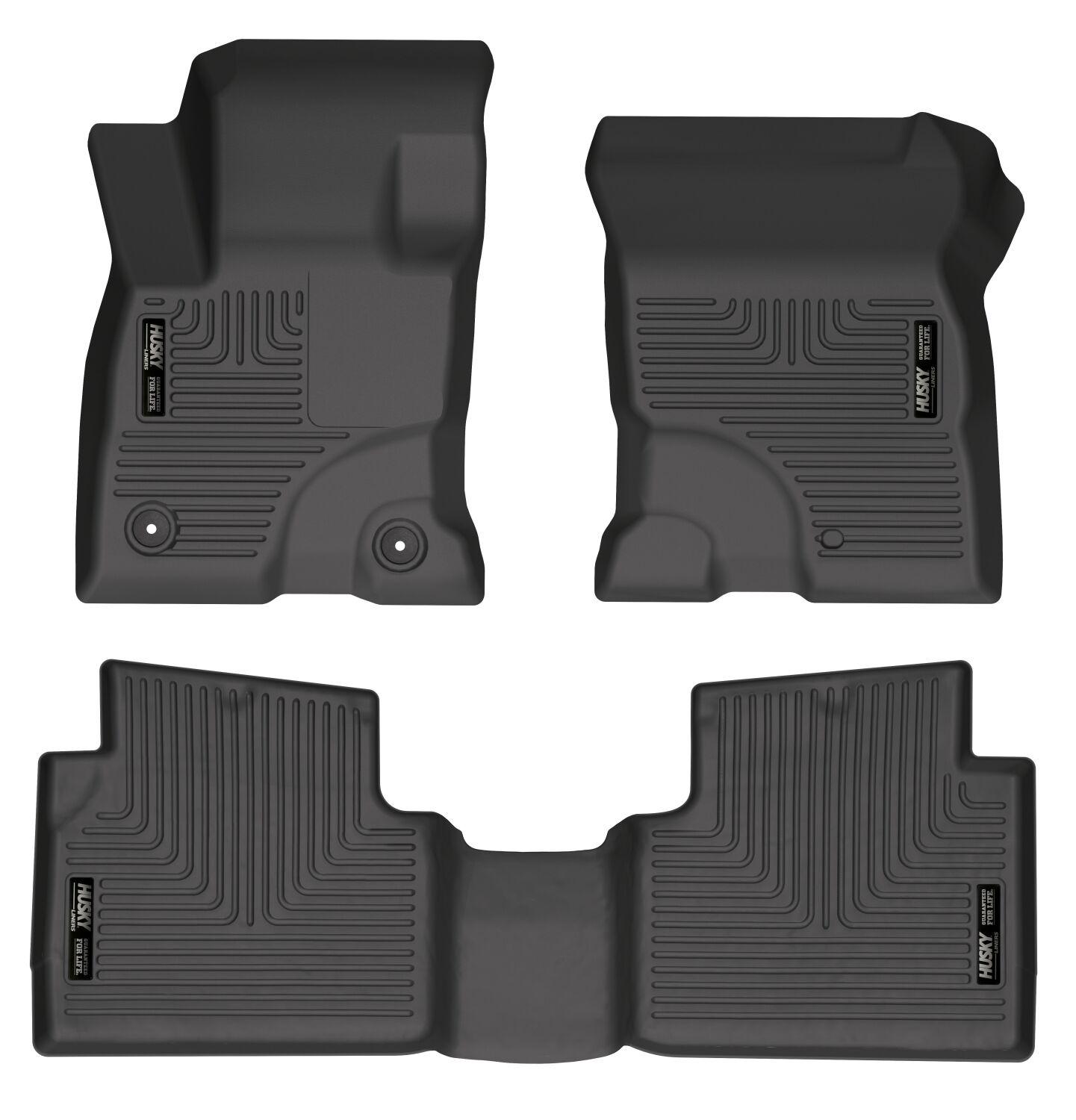 Husky Liners Front and 2nd Seat Floor Liners (2022 Maverick) - 95051