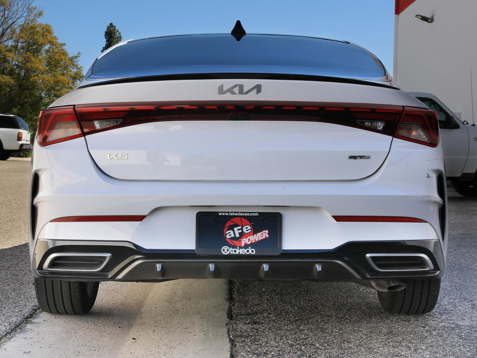 AFE Takeda 2-1/2 IN 304 Stainless Steel Cat-Back Exhaust System (2021-2024 K5) - 49-37041