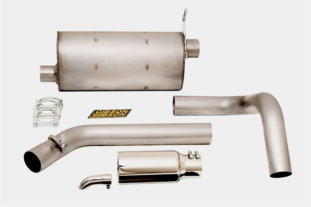 Gibson Exhaust Rv Power Cat-Back Single Exhaust System; Stainless (2006-2015 F-53 Motorhome Chassis) - 956012S
