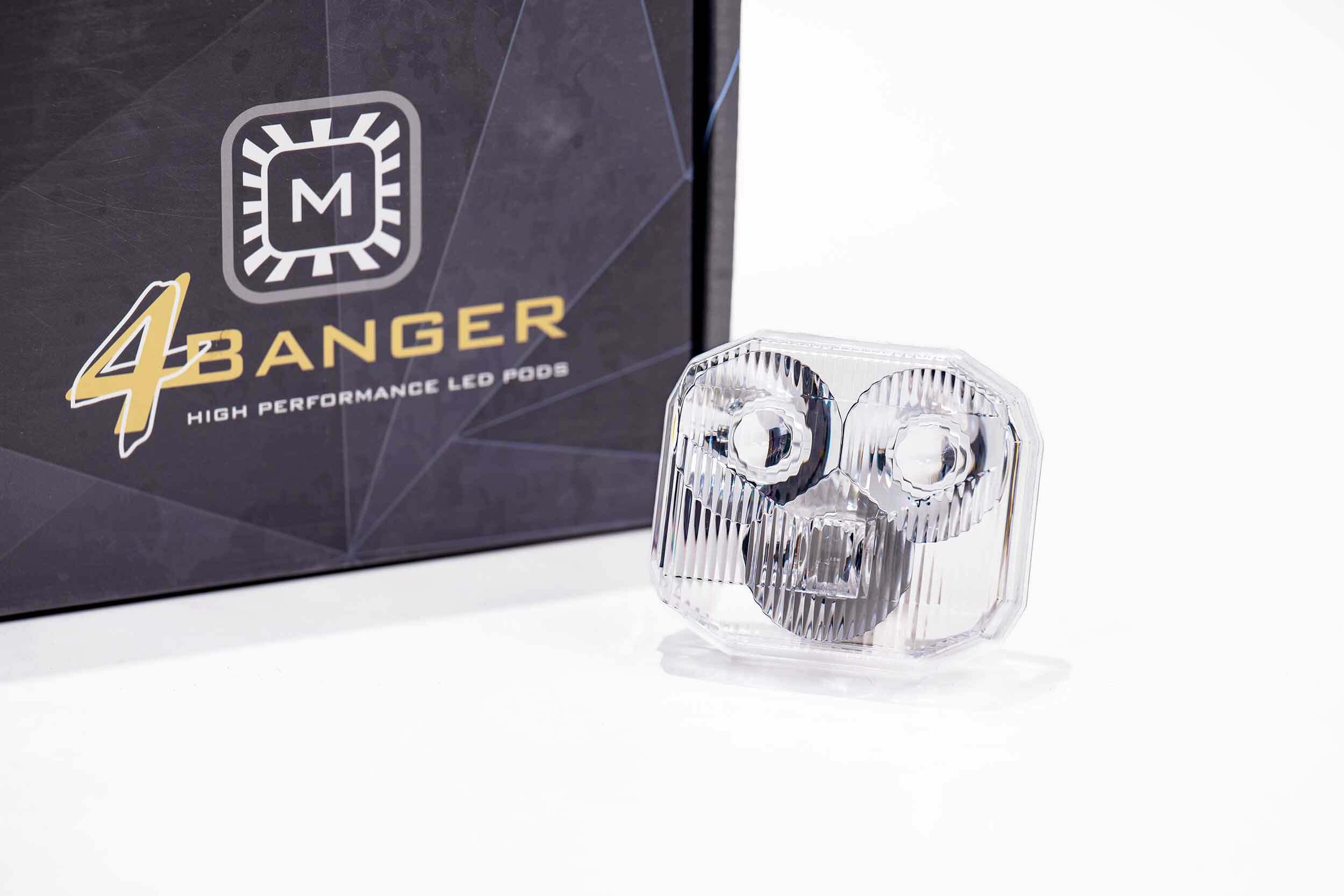 Morimoto 4Banger Replacement Lens (White / Combo) - BAF201