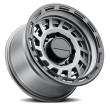 Raceline Wheels Aluminum Wheels 17x9 Halo 957GB Gunmetal Gray Black Ring -12 Offset 6 on 139.7 Bolt Pattern 106.1 Bore Raceline - 957GB-79060-12