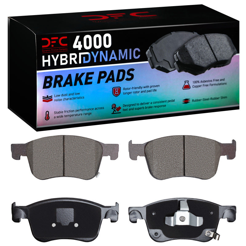 DFC 18-26 Honda Civic Sedan Front 4000 Hybridynamic Brake Pads