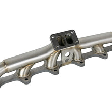 AFE Twisted Steel 304 Stainless Steel Header w/ T3 Turbo Flange (Dodge Diesel Trucks 98.5-02 L6-5.9L (td)) - 48-32020