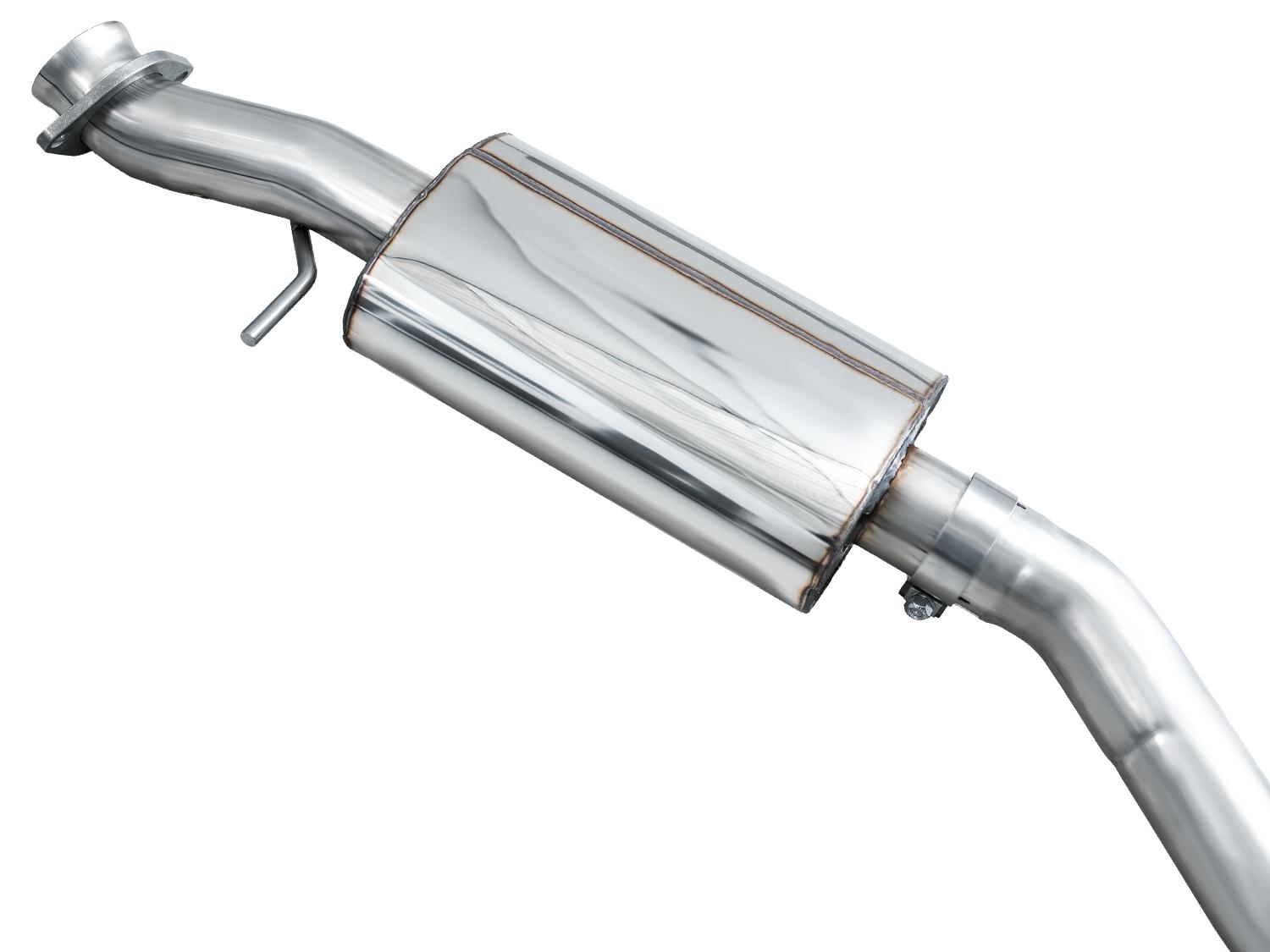 AWE Touring Edition Exhaust for GR Corolla - Diamond Black Tips - 3015-53472