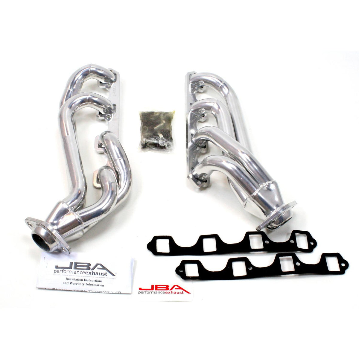 JBA 65-73 Mustang 289/302 w/GT40 P Head Sil Cer (1968-1968 Cougar,1966-1973 Mustang) - 1650S-2JS
