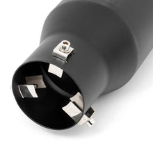 Rough Country Exhaust Tip Black RC Logo 2.5-3.125 Inch Pipe - 96004A