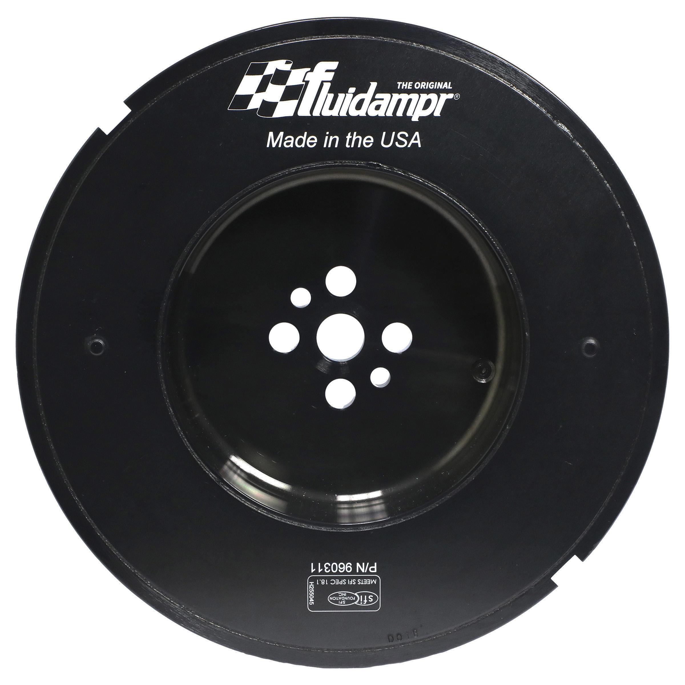 Fluidampr Harmonic Balancer - Fluidampr - Dodge - 1989-1998 - 5.9L Cummins 12v - Each - 960311