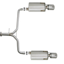 AFE Takeda 1-3/4 IN to 2-1/4 IN 304 Stainless Steel Axle-Back Exhaust w/ Polish Tips (2013-2017 Accord, Accord) - 49-36604