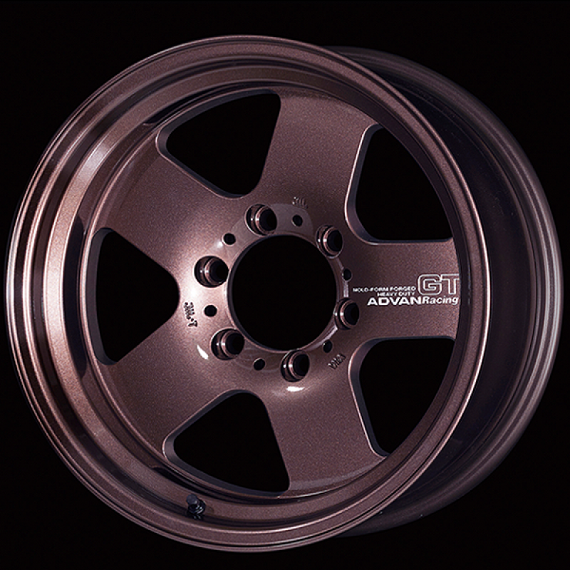 Advan GT Heavy 17X8.5 -10 6x139.7 Racing Copper Bronze Wheel - YAQH7H-10KRCB