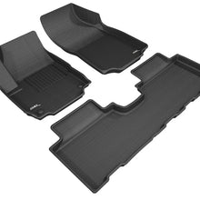 3D MAXpider 2018-2020 GMC Terrain Kagu 1st & 2nd Row Floormats - Black