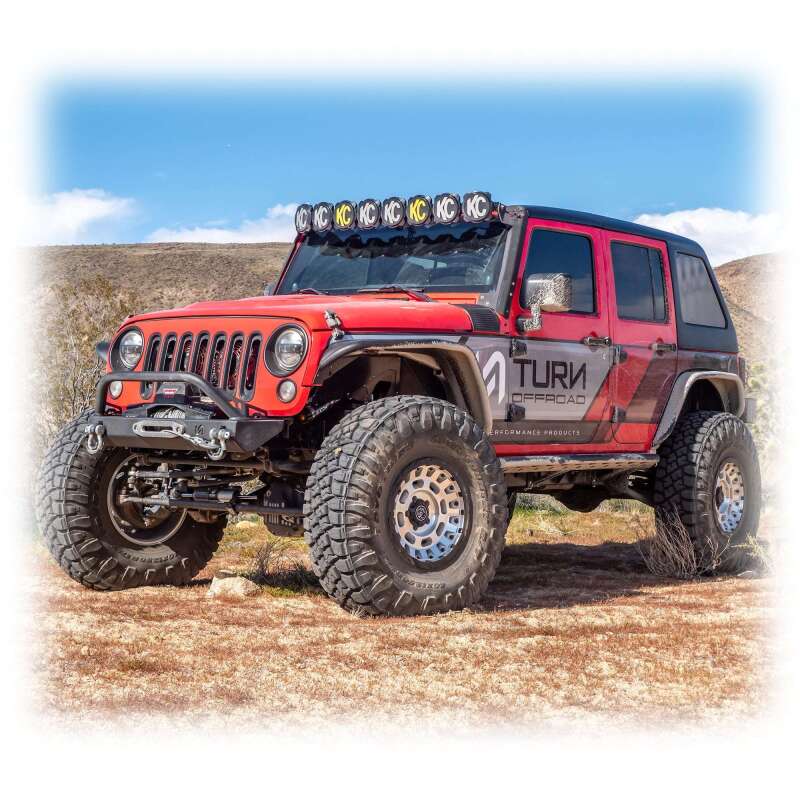 Turn Offroad 2007-2018 Jeep JK 4 Door Fastback Hardtop 2 Piece